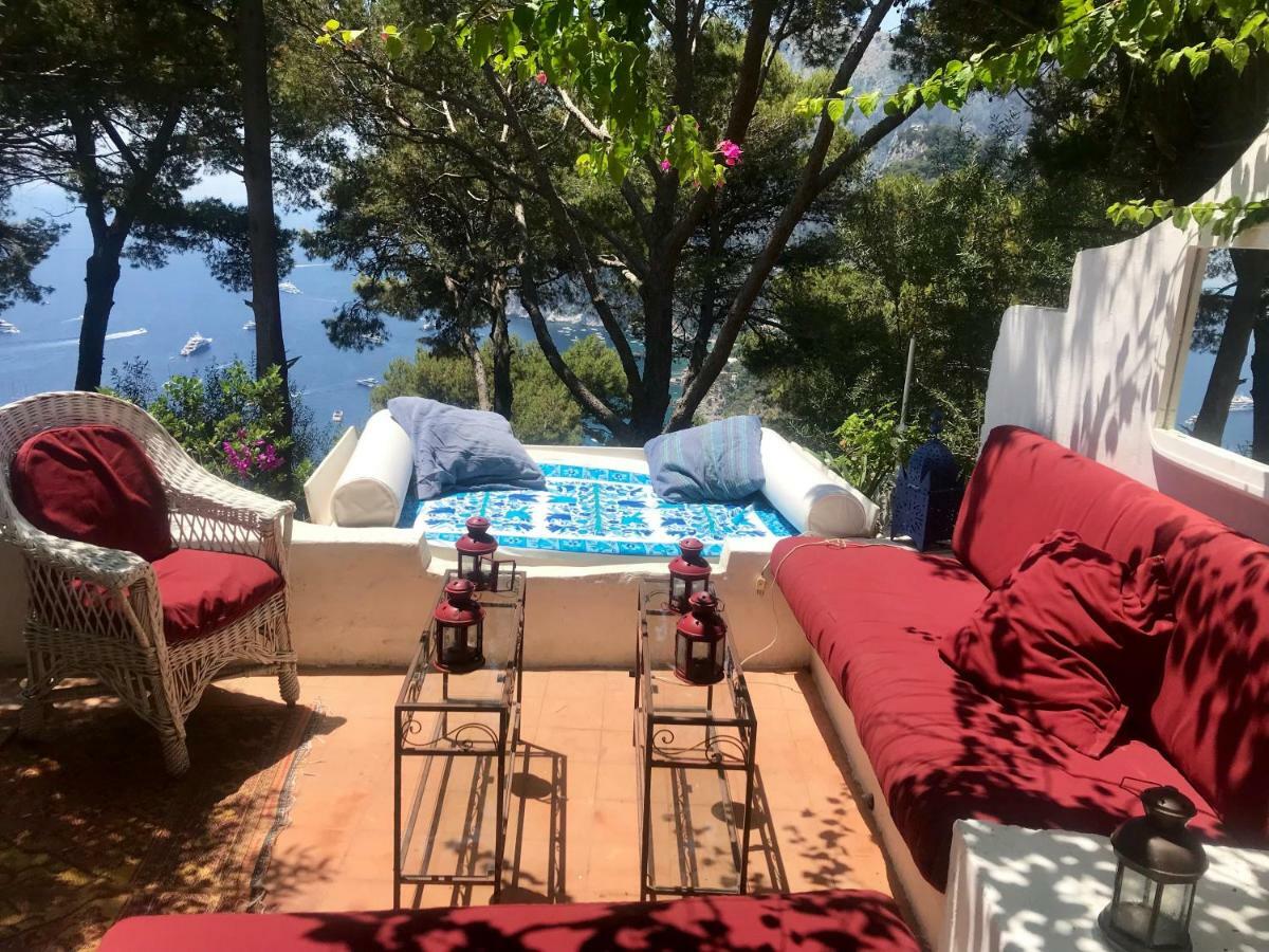 Villa Guya Капри Екстериор снимка